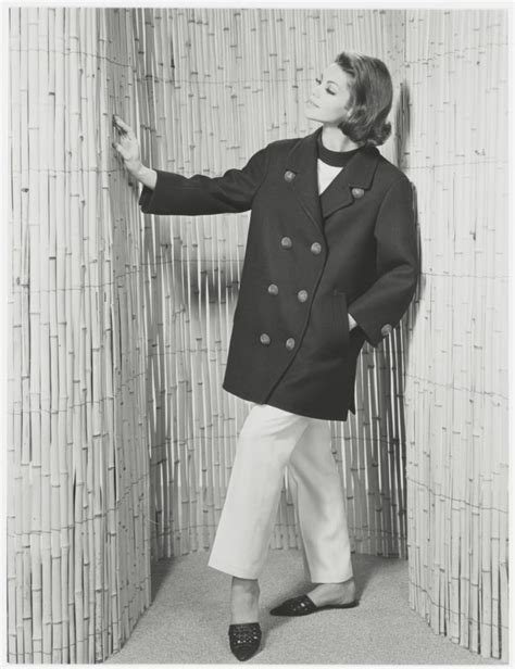 YSL peacoat 1962